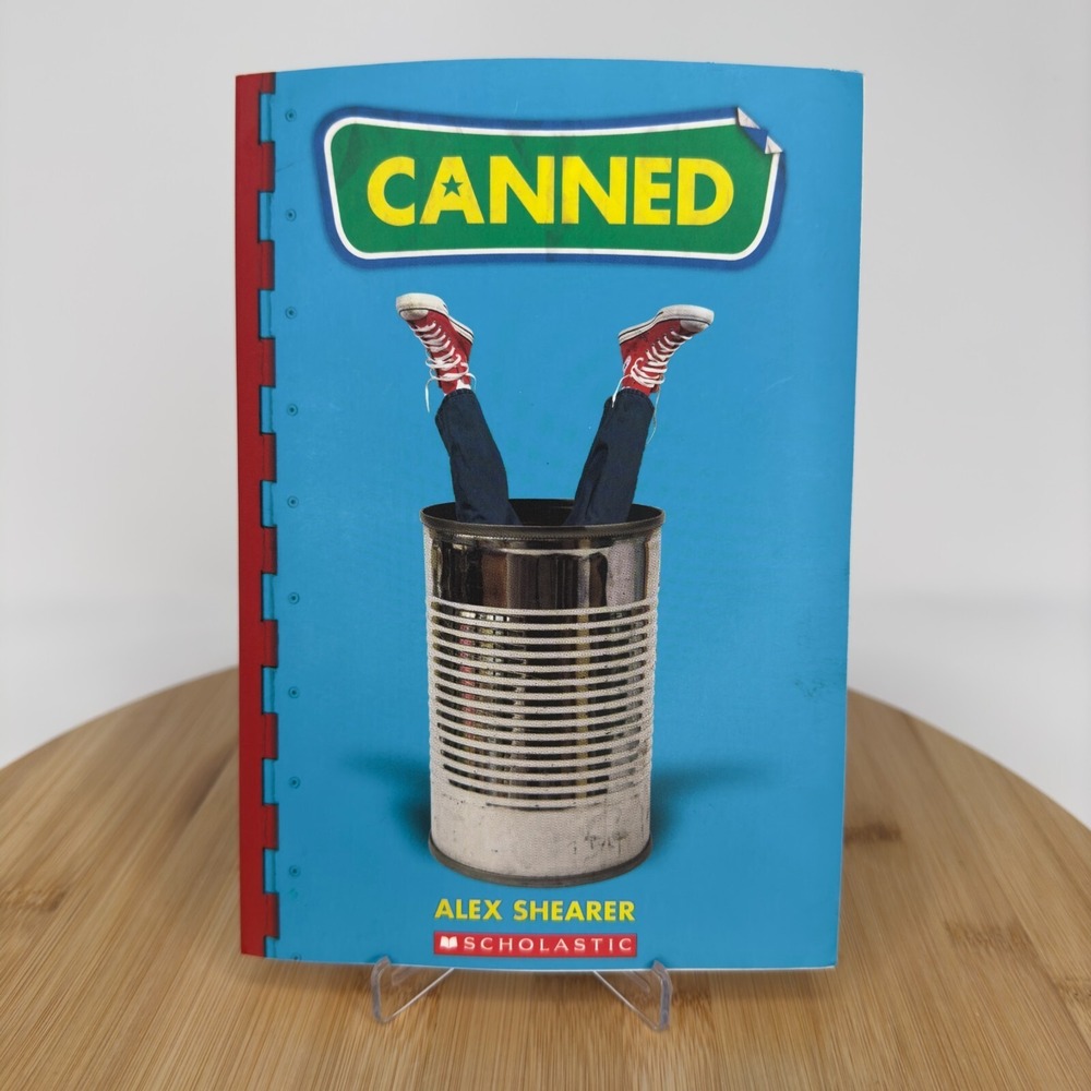 Canned by Alex Shearer Scholastic Paperback Novel 2008 First Edition
